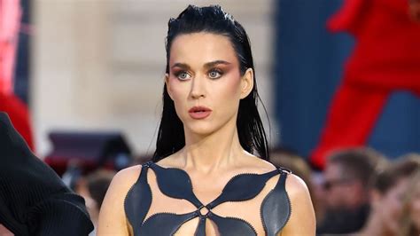 an censored|Katy Perry reinvigorates the naked dress trend at Vogue World in .